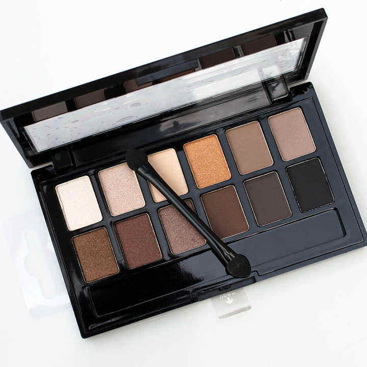 Luxury Brand Cream Metallic Dark Eyeshadow Powder-Chemical-Based Waterproof High Pigment Shimmer Matte Long-Lasting Crease-Proof