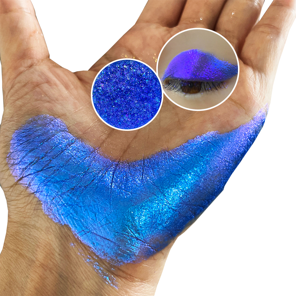 New Arrival Loose Multichrome Mermaid Aurora Optical Chameleon Eyeshadow Pigment Powder for Eyeshadow