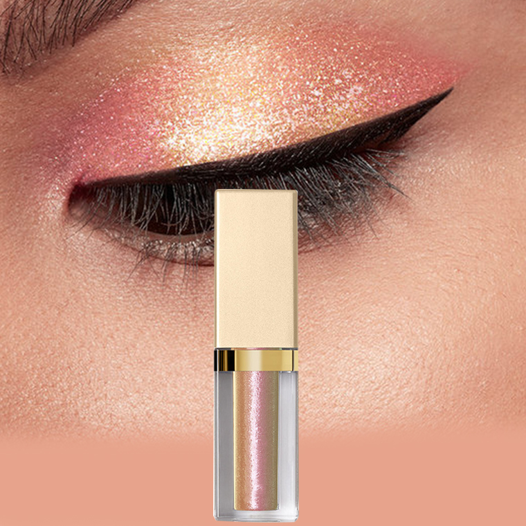 L47 Hot Selling Personality Simple Vegan High Pigment Diamond Liquid Makeup Private Label Glitter Liquid Eyeshadow