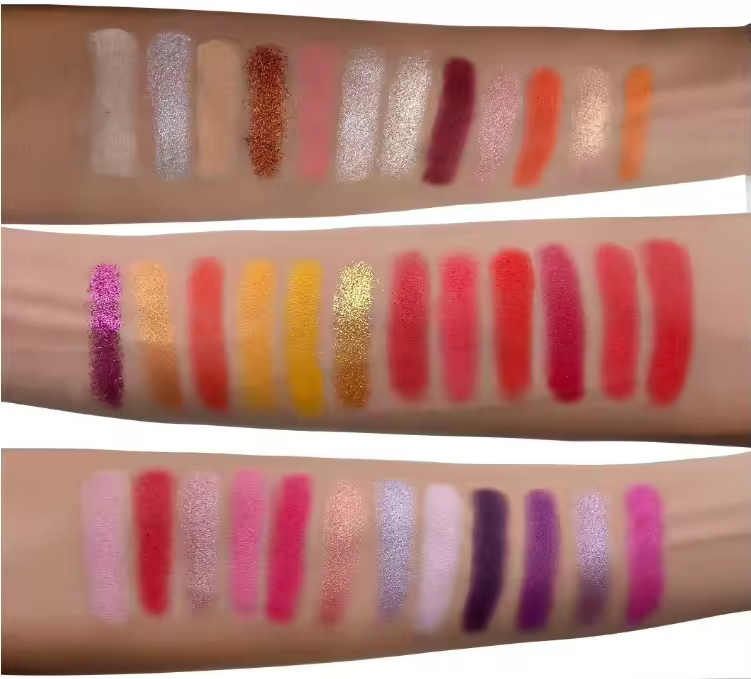 Wholesale Makeup High Pigment Make Your Own Brand Private Label Glitter Private Label Eyeshadow Custom Eyeshadow Palette