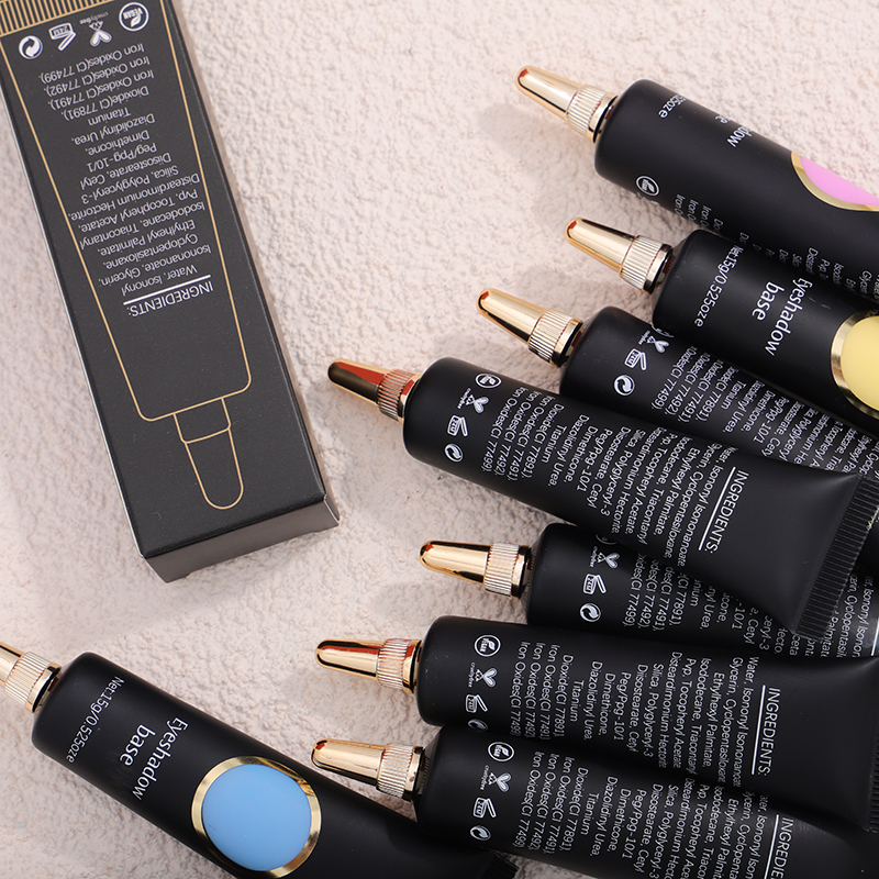 E01 Cosmetics Custom OEM Cruelty Free Cream Eyeshadow Base Private Label Eye Primer No Logo Vegan Liquid Matte Eyeshadow Base