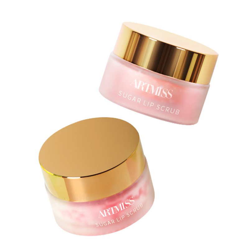 Cross-Border Logo-Free Lip Scrub Lip Exfoliating Paste-like Moisturizing Hydrating Balm Processing Customization