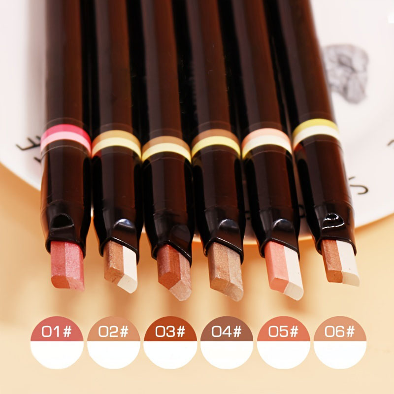 Custom Dual Color Metallic Shimmer Waterproof Long Lasting Eyeshadow Stick OEM Private Label Wholesale Makeup Branded