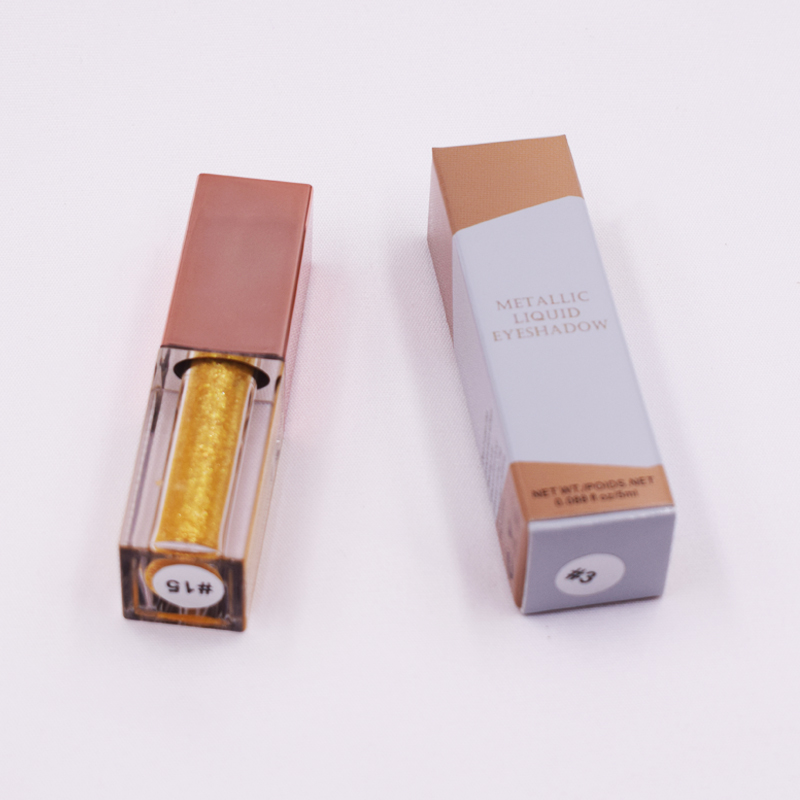 Shimmer Glitter Liquid Eyeshadow 10 Colors Metallic Purple &amp; Golden Party Eyes Makeup Pigment Diamond Finish Cosmetic Powder
