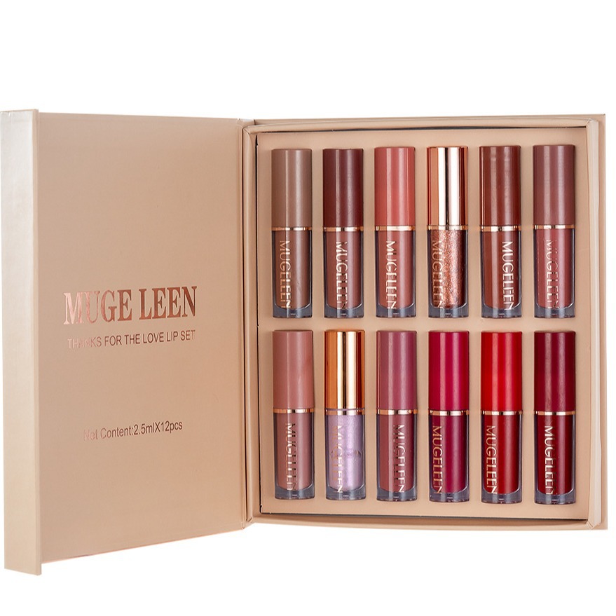 12 Set Skin Brighten Nude Lip Gloss Base Oil Material Smooth Base Long Wear Lip Makeup Primers Vitamin E for Sweet Sexy Lip