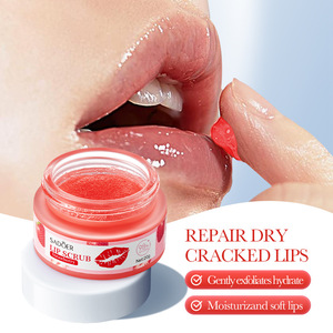 Sadoer Orange Moisturizing Lip Balm Nourishing Hydrating Softening Plant Extract Lip Care Exfoliator Lip Scrub