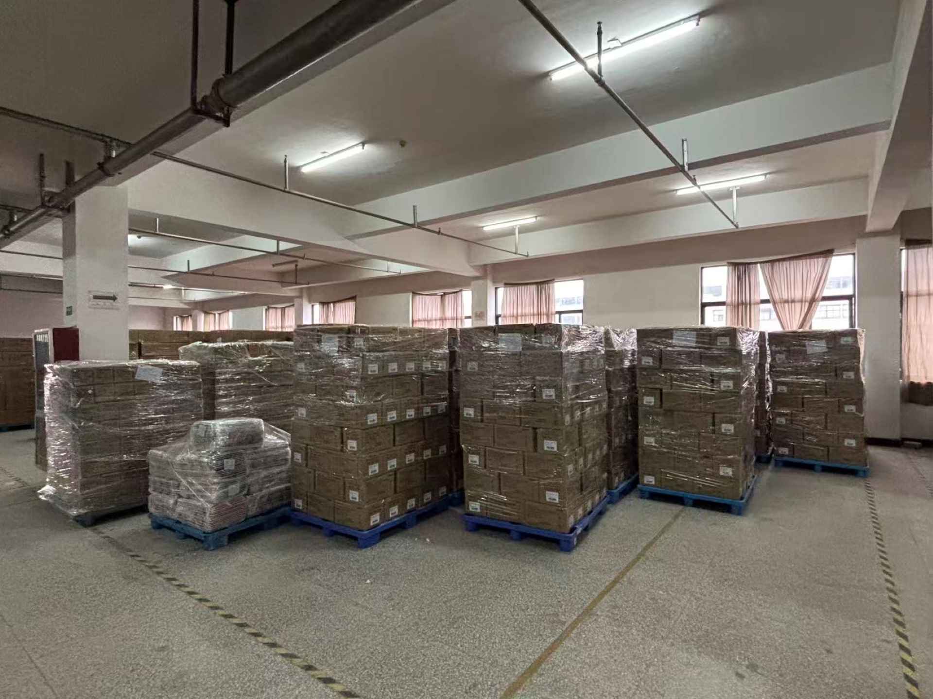 Organized inventory storage system at Nebula Beauty Co. Ltd.