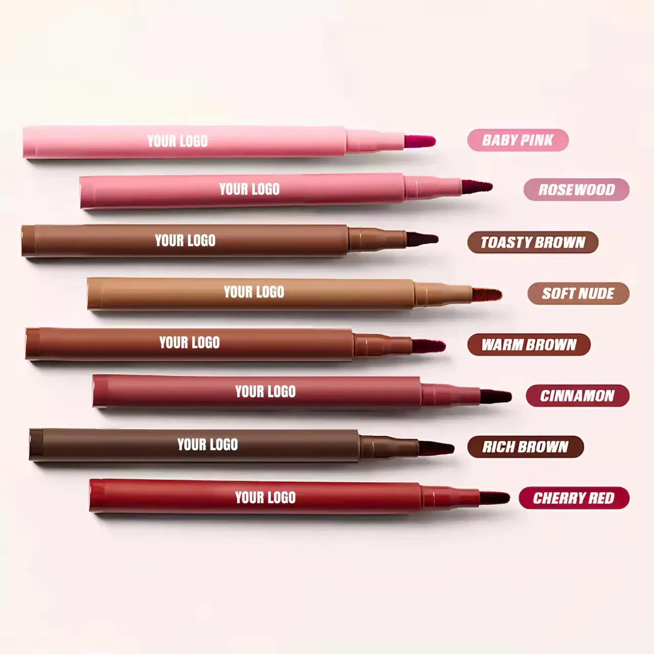 Lip Contour Stain for Your Lip Makeup for 12 Hours Wear Private Label Kiss-Proof Long Lasting Stain Lipliner