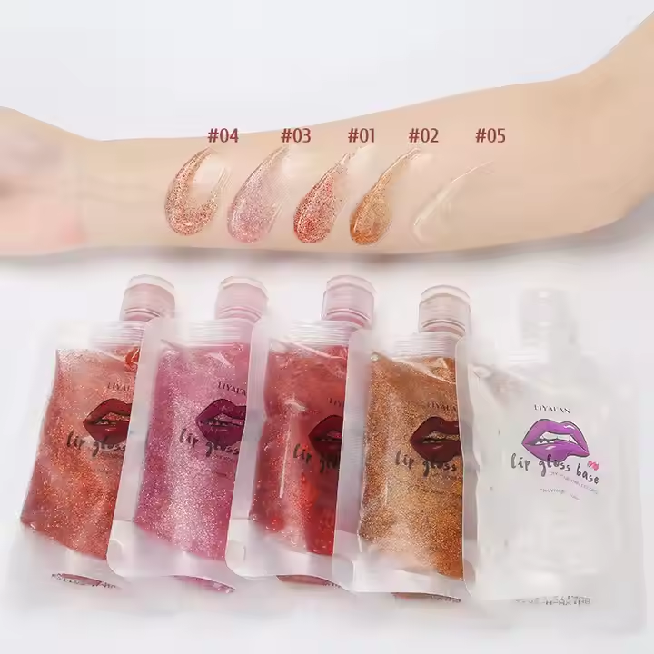 Low Moq Custom Mineral Oil Free Clear Smooth Makeup Primers Lipgloss Base Gel for Diy Lip Gloss