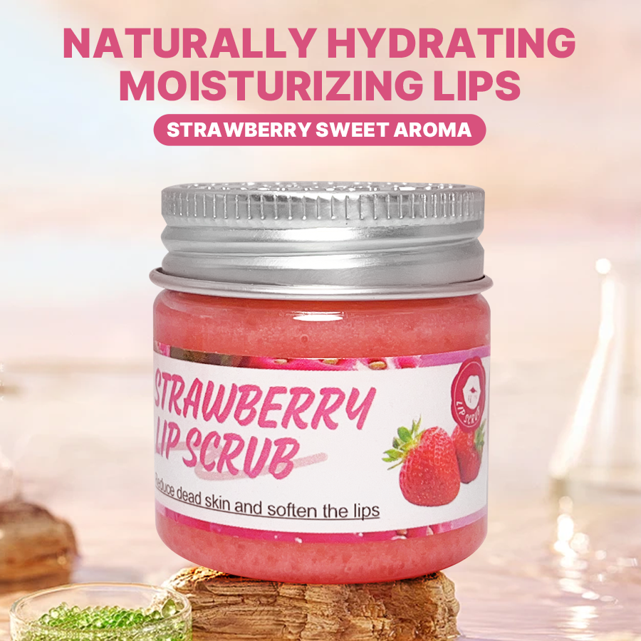 Strawberry Lip Scrub Details 2