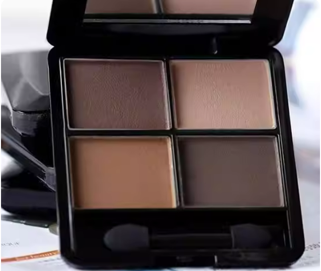 brand Luxury Shades Long Wearing Matte&amp;Dewy Finish 2 in 1 Cream eys shadow Palette