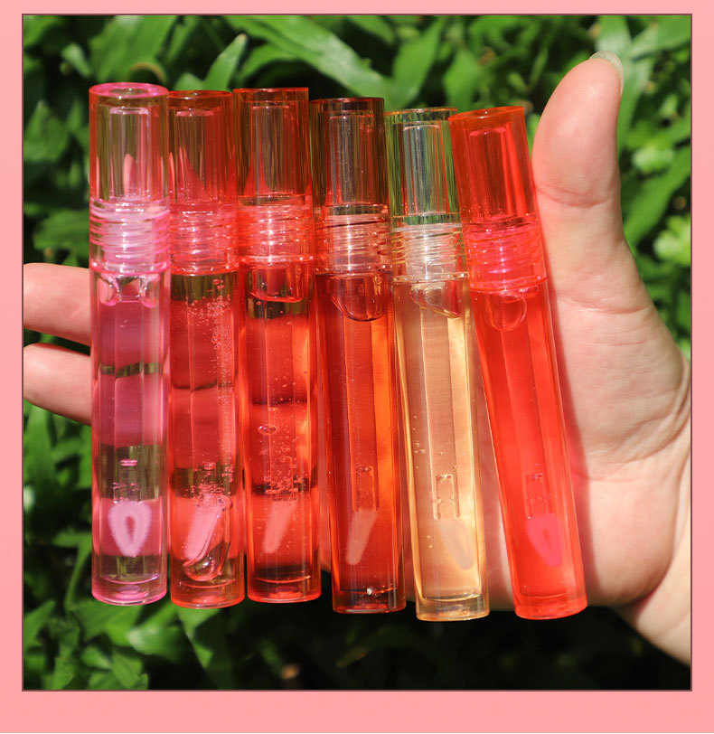 Wholesale Cosmetics Roll-on Lip Balm Lip Makeup Primer Moisturizing Clear Transparent Oil Long Lasting Hydrating Lip Gloss