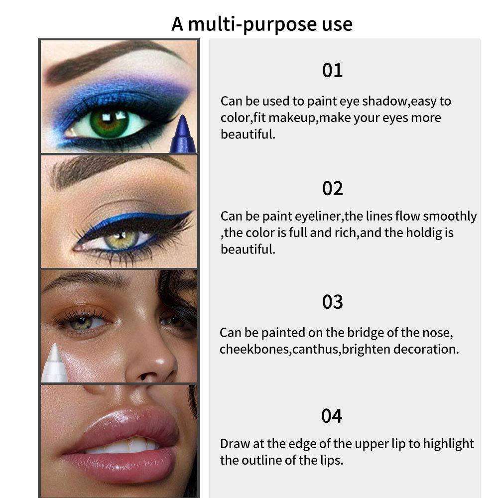 2023 New Custom Logo Eye Liner Gel Pen Colorful Creamy Long Lasting Waterproof Smudge Proof Private Label Gel Eye Liner Pencil