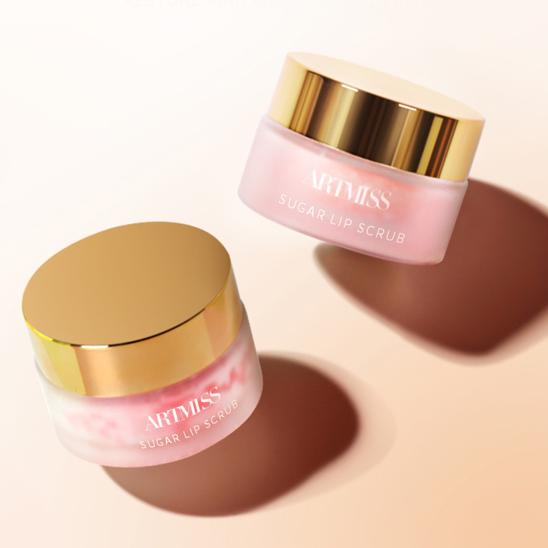 Cross-Border Logo-Free Lip Scrub Lip Exfoliating Paste-like Moisturizing Hydrating Balm Processing Customization