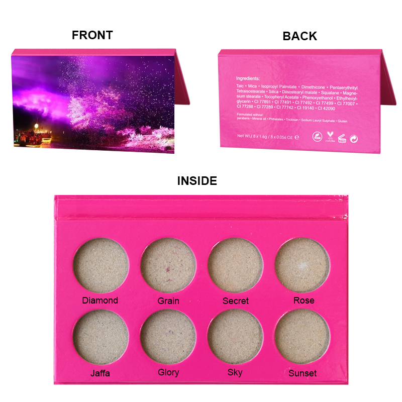 Professional Eyeshadow Swatches