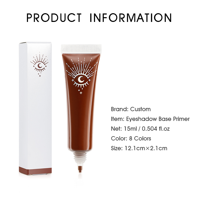 Wholesale Custom Logo Matte Eye Shadow Base Private Label Cruelty Free Eye Primer No Logo Liquid Eyeshadow Base