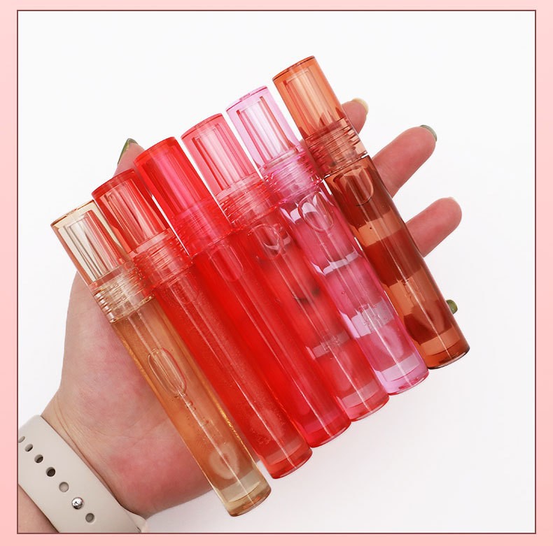 Wholesale Cosmetics Roll-on Lip Balm Lip Makeup Primer Moisturizing Clear Transparent Oil Long Lasting Hydrating Lip Gloss
