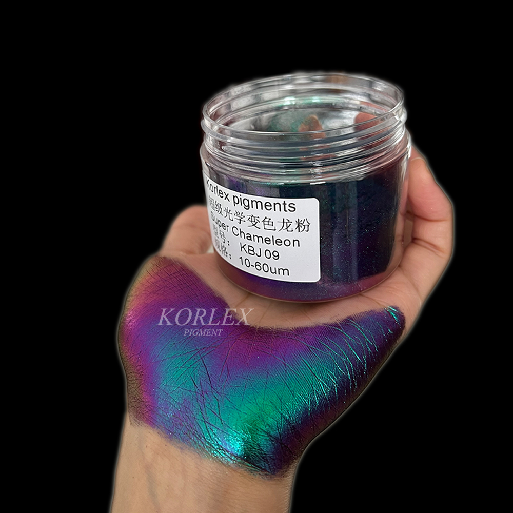 Pearlescent Multichrome Eyeshadow Loose Powder Chameleon Watercolors Pigment