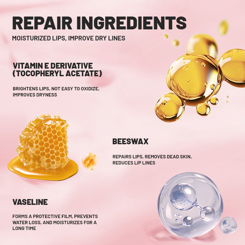 Free Sample Custom Moisturizing Non-sticky Lip Balm Private Label Hydrating Long Lasting Hydrating Beeswax Lip Primer