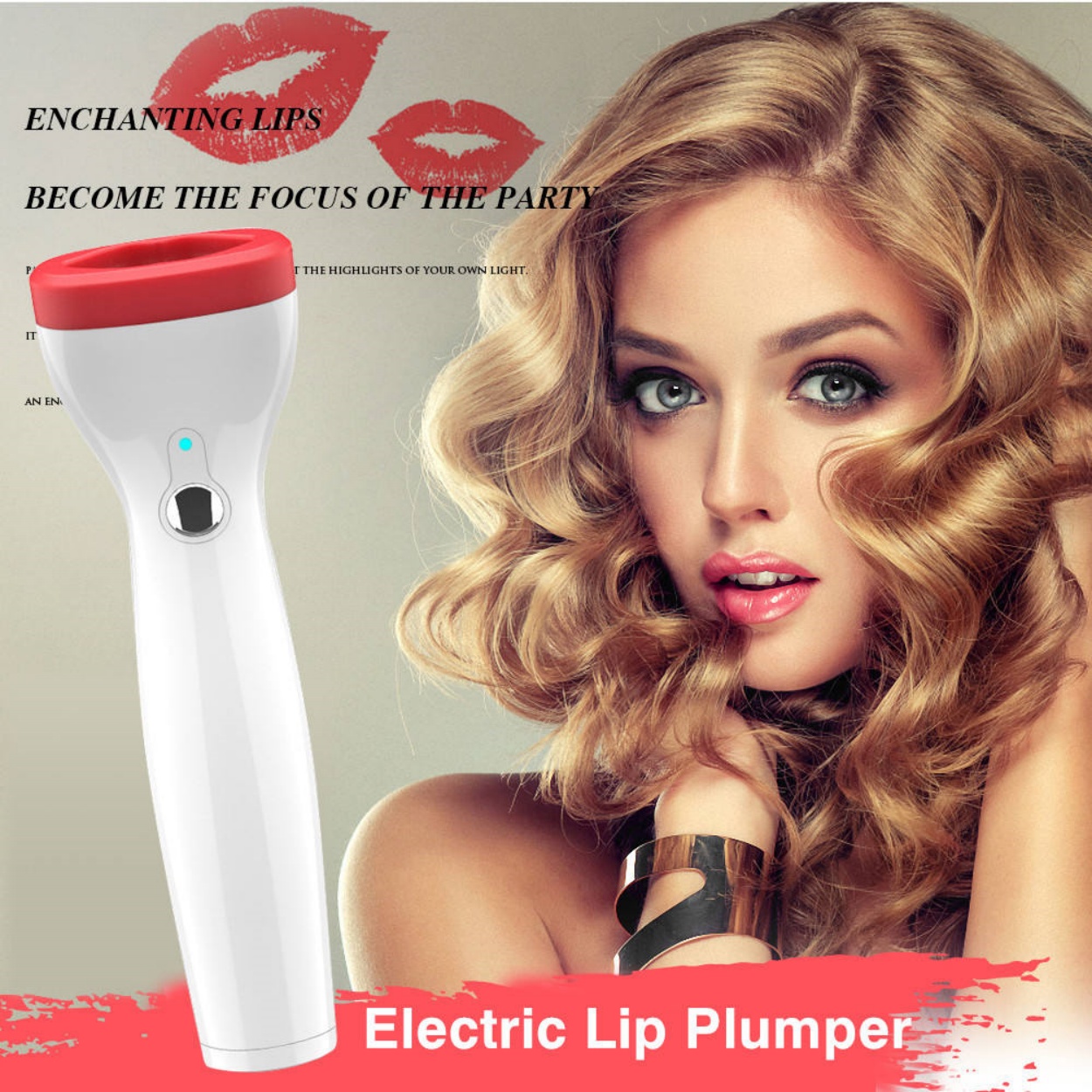 Lip Massager Beauty Personal Care Device USB Electric Lip Plumper Soft Silicone Automatic New Lips Plumper