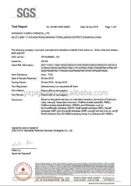 Certification Documents