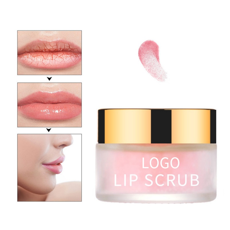 Factory Wholesale Organic Vegan Fruit Lip Scrub OEM 2 in 1 Lip Scrub Skin Care Repairing Skin Smooth Moisturizing Lip Balm