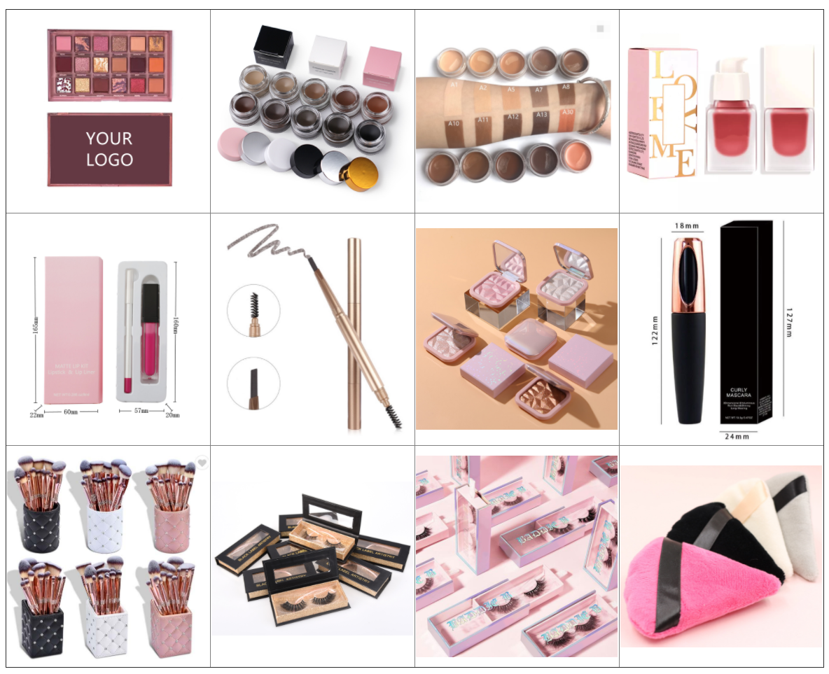Main products showcase
