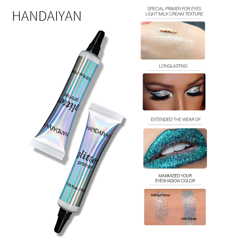 HANDAIYANLong-lasting Sequin Base Moisturizing Facial Pre-makeup Cream and Eye Primer