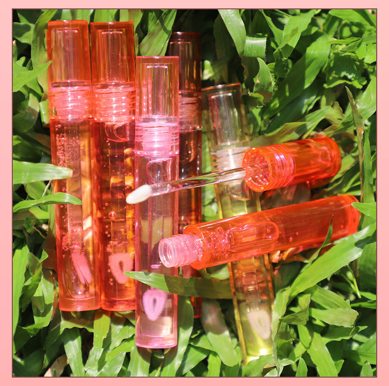 Wholesale Cosmetics Roll-on Lip Balm Lip Makeup Primer Moisturizing Clear Transparent Oil Long Lasting Hydrating Lip Gloss