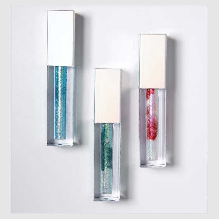 Romantic Bird Cosmetic Gillter Shimmer Shiny Marble Eyeshadow Custom Liquid Eyeshadow