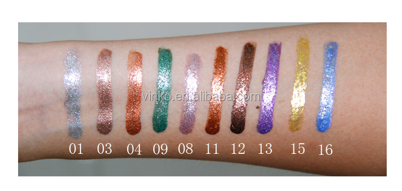 10 Colors Newest Product Longlasting Waterproof Eyeshadow Liquid