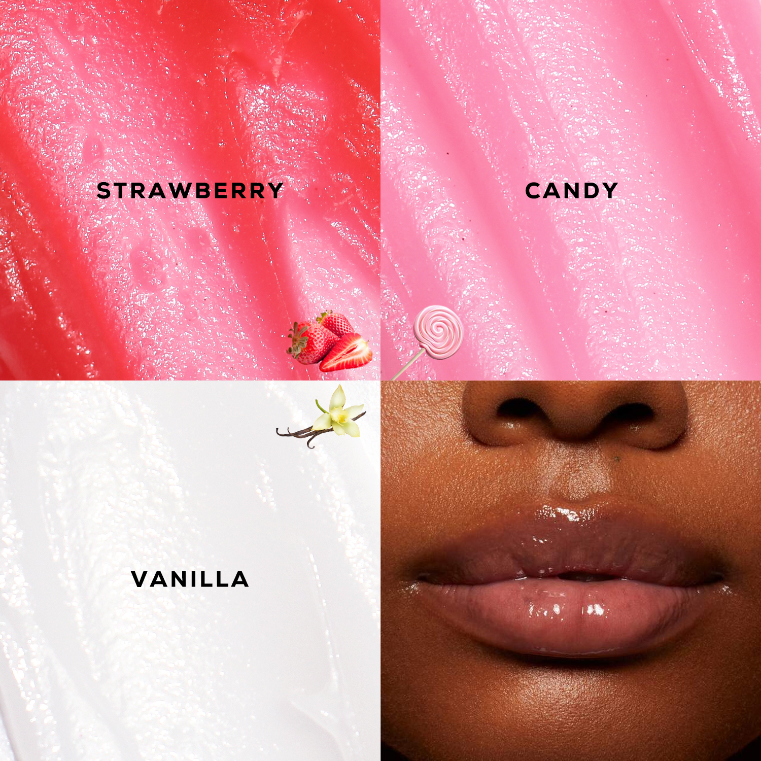 Custom Natural Vegan Hydration Lip Mask Plump Moisturizing Lip Balm Candy and Fruit Flavor Lip Care Mask Overnight