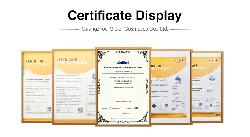 Certifications Sheet