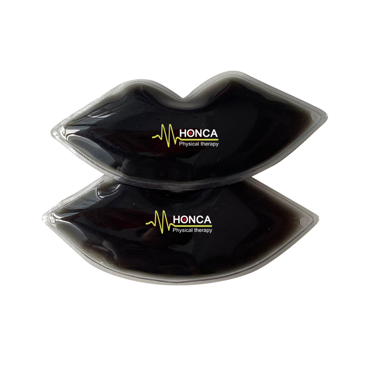 Wholesale Customize Hot Cold Lip Gel Pack Reusable Lip Ice Pack Cooling Lip Gel Mask