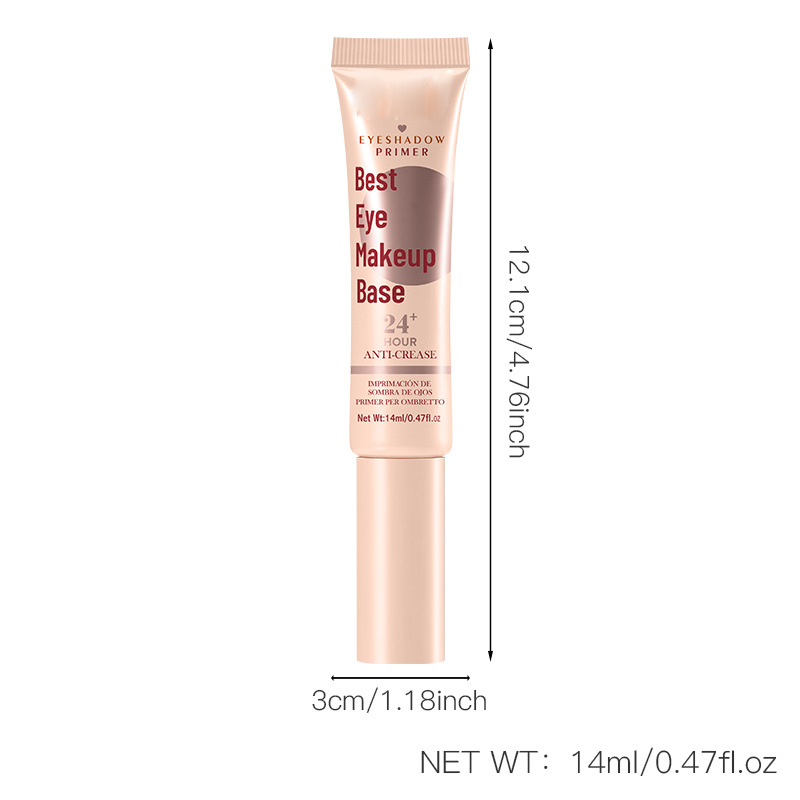 Long-Lasting New Vegan Cream Concealer Eye Primer Moisturizing Waterproof Liquid Makeup Base Primer