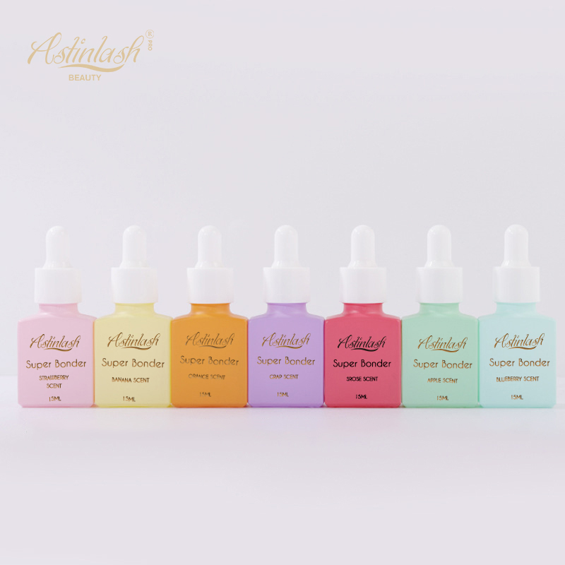 Professional Private Label 15ml Strawberry And Rose Scents Super Bonder Eyelash Extension Primer Glue Lash Glue Primer