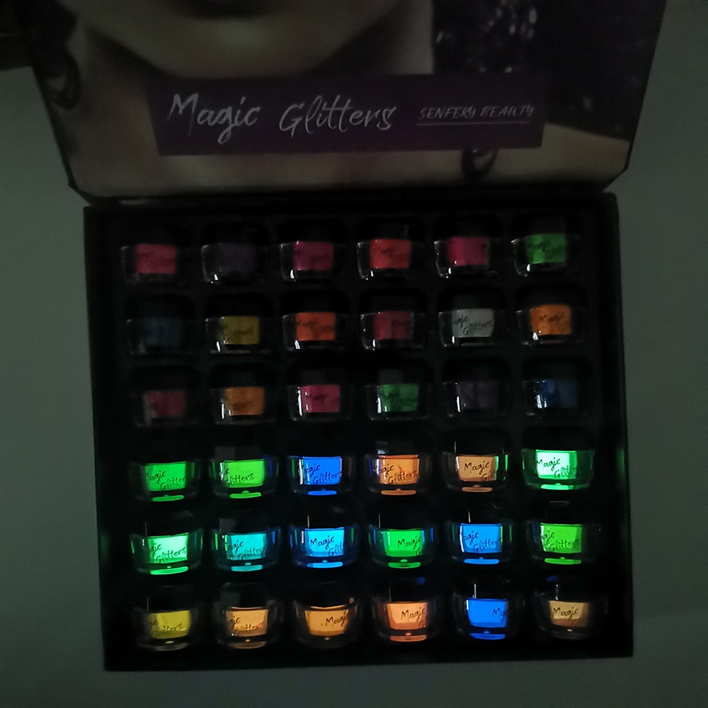 Private Label Multichrome Eyeshadow Glitter Neon Pigment Makeup High Pigment Loose Eyeshadow Pigments