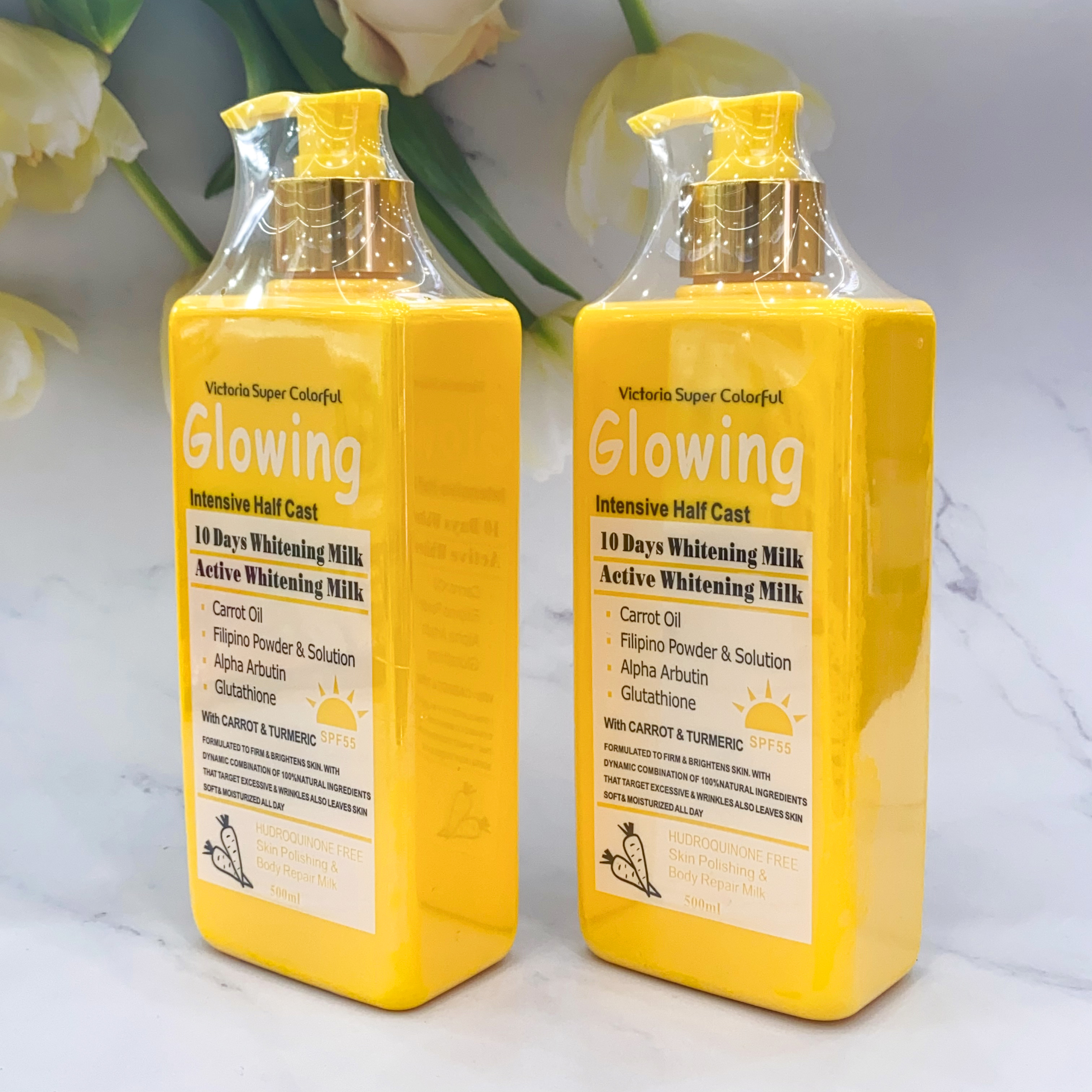 Whitening Lotion Packaging