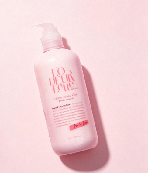 L'ODEURLETTE England Colorfit Cherry Fleur Body Lotion Luxury Blossom Body Softener Professional Salon Skin Refreshing Liquid