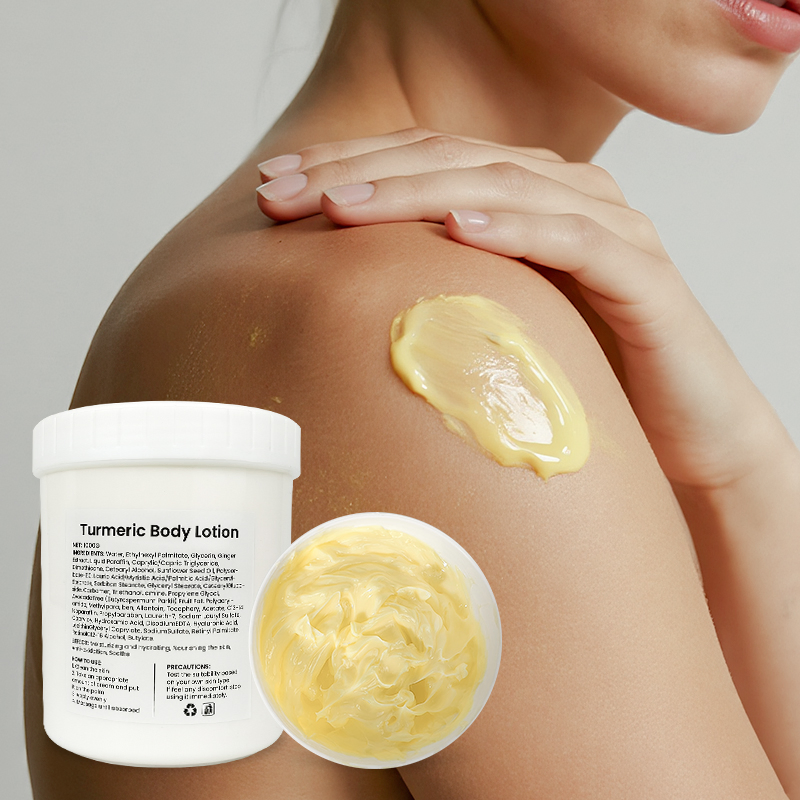 Hyaluronic Acid &amp; Ginger Extract Turmeric Body Lotion Brightening &amp; Refreshing