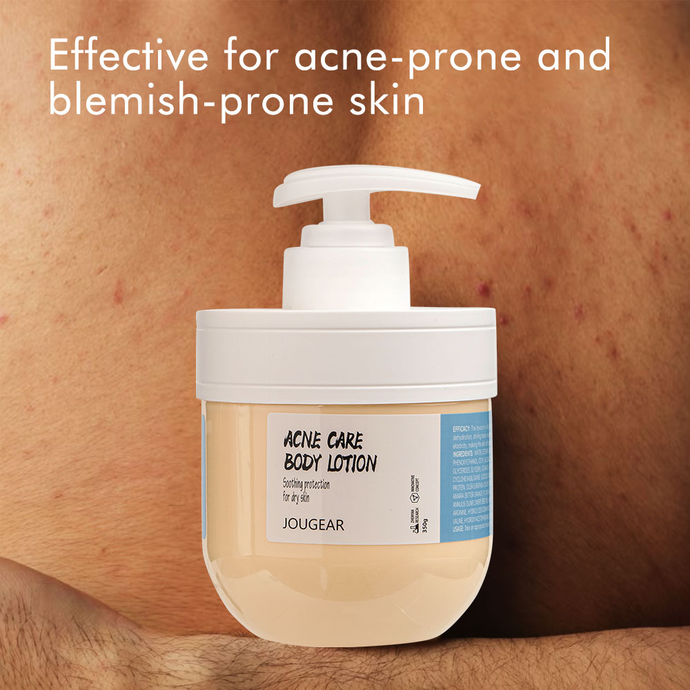 Sensitive Skin Acne Daily Body Lotion Gentle Formula with Fast Absorbing Soothing Repair Deep Hydration Anti-Aging Moisturizer