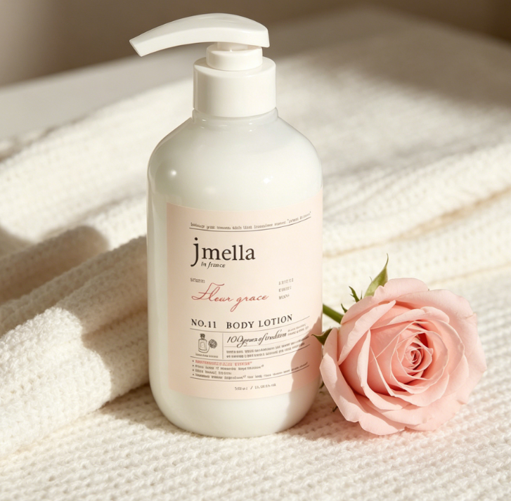 JMELLA France Fleur Grace Premium Body Lotion 500ml Luxury Skin Treatment Spa Quality Long-Lasting Fragrance Non Greasy