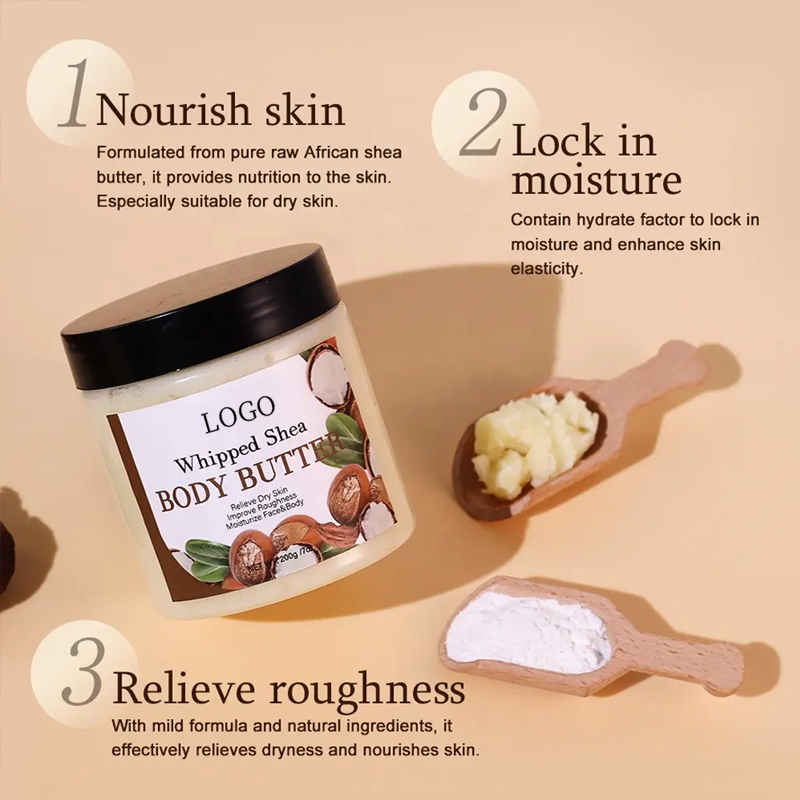 Ditong High Quality Organic Shea Butter Dry Skin Nourishing Moisturizing Body Lotion