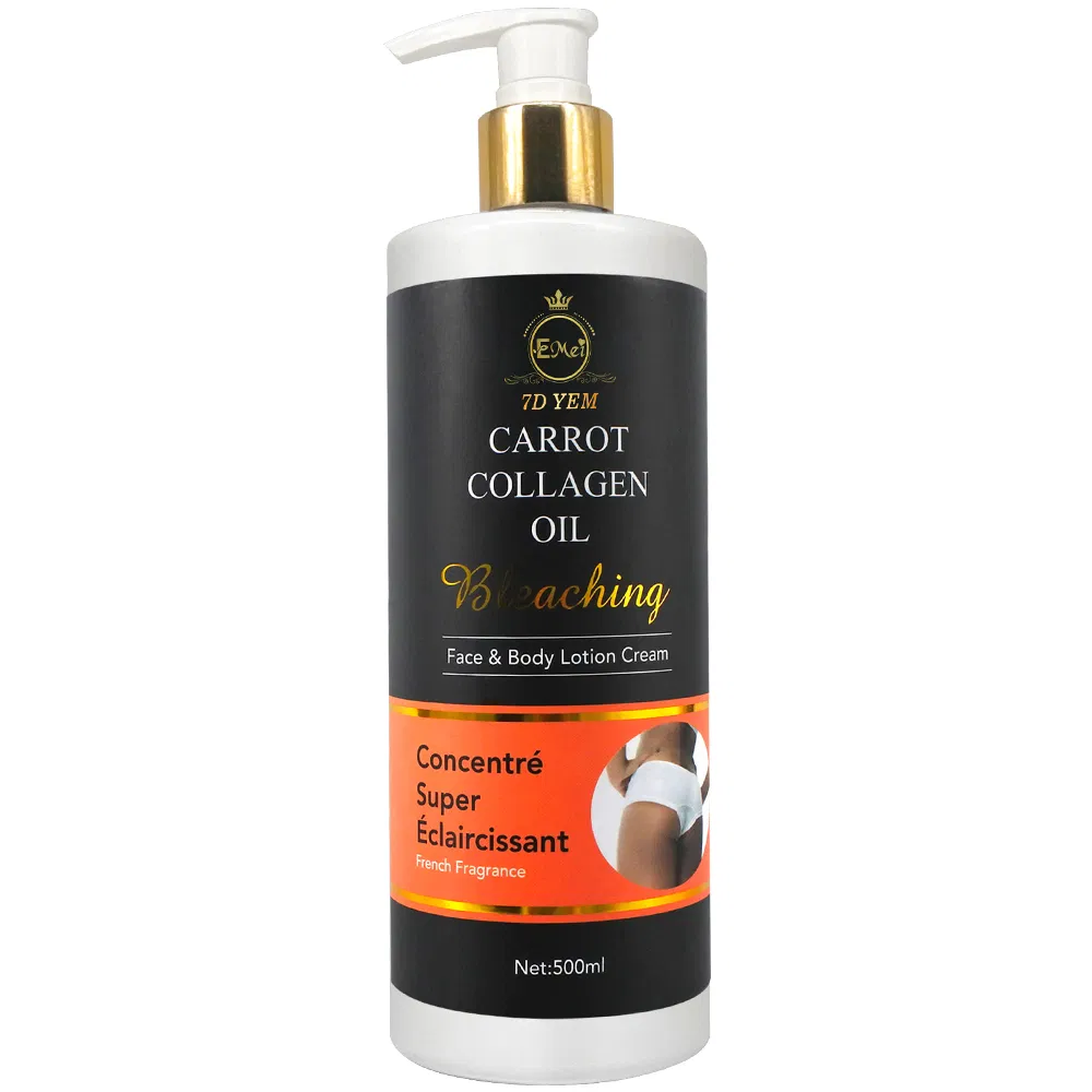 High Quality Brightening Body Lotion Carrot Extract Hydrating Body Lotion Yellow Brightening Carrot Body Lotion