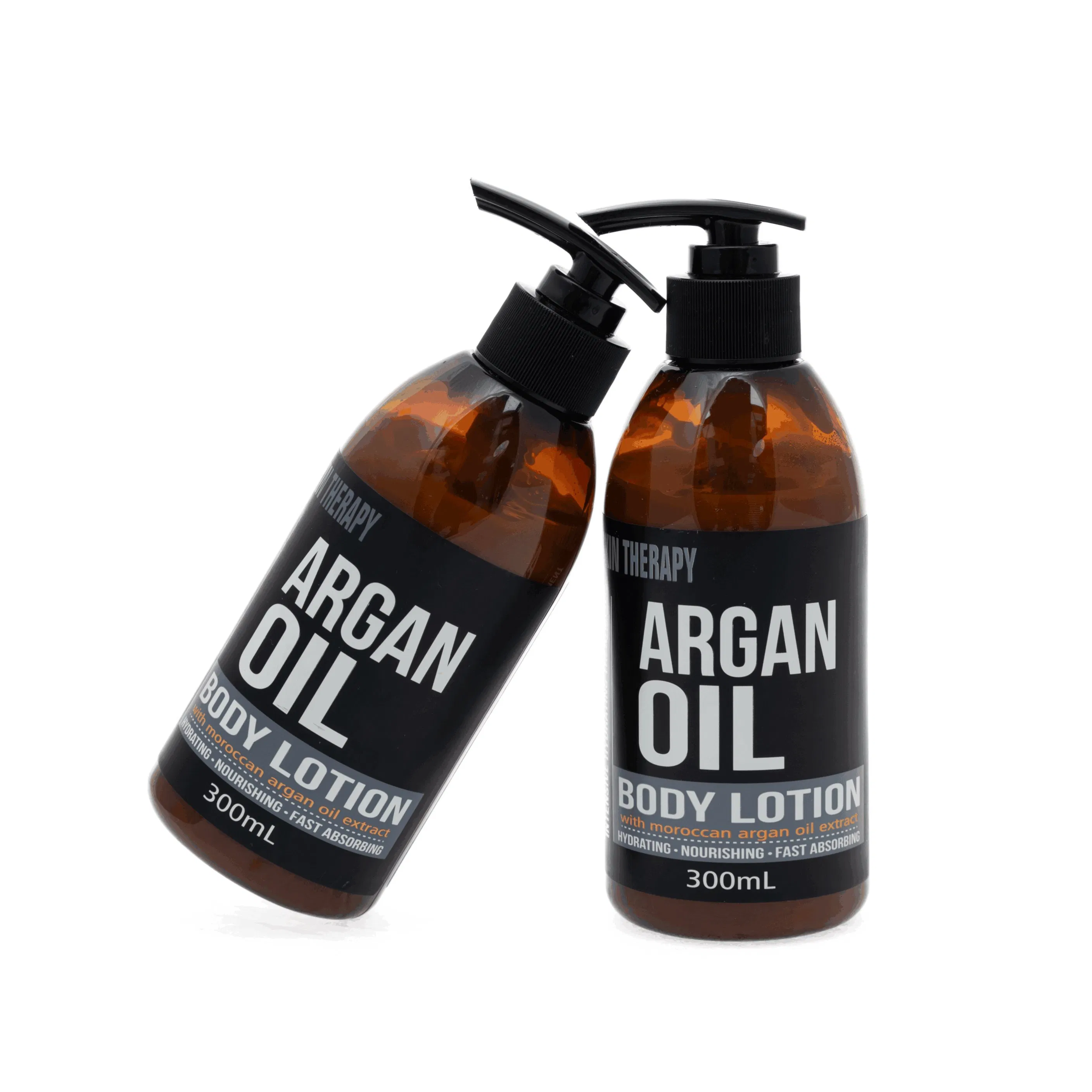 300ml Anti-Aging Argan Oil Body Lotion with Collagen and SPF 15 Protects and Firms Skin Reducing Wrinkles.