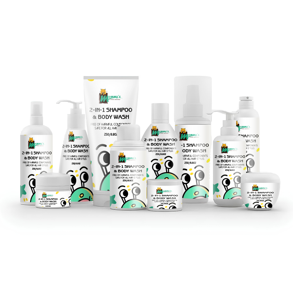 Paraben-free Shea Butter Vitamin E Organic Kids Baby Facial Cream Body Lotion Set for Baby