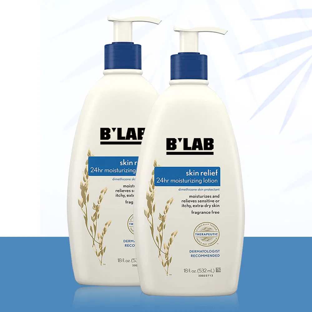 Private Label Skin Cream 48-Hour Moisture Fragrance-Free Moisturizing Body Lotion
