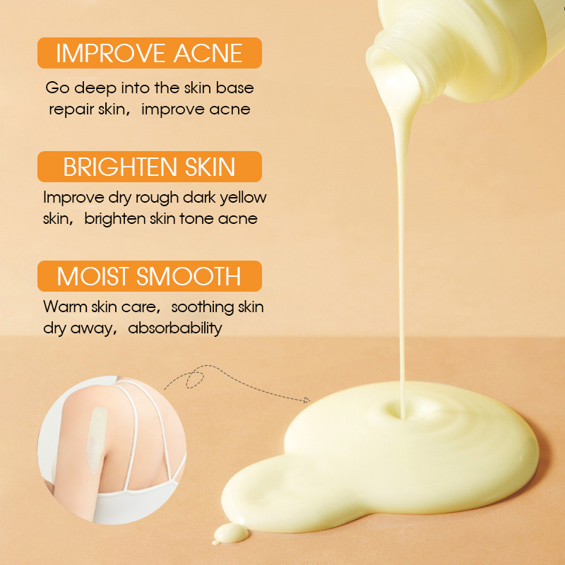 AFCARE Turmeric Whitening Body Cream Niacinamide Hyaluronic Acid Moisturizing Lightening Body Lotion Smooth Skin Care