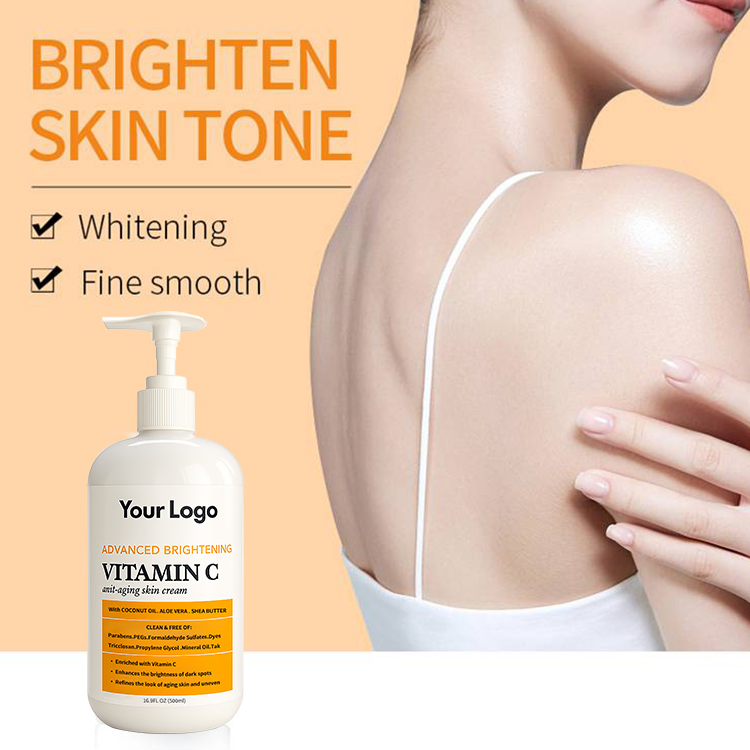 Body Care Brightening Lightening Body Lotion for Radiant Skin and Even Tone