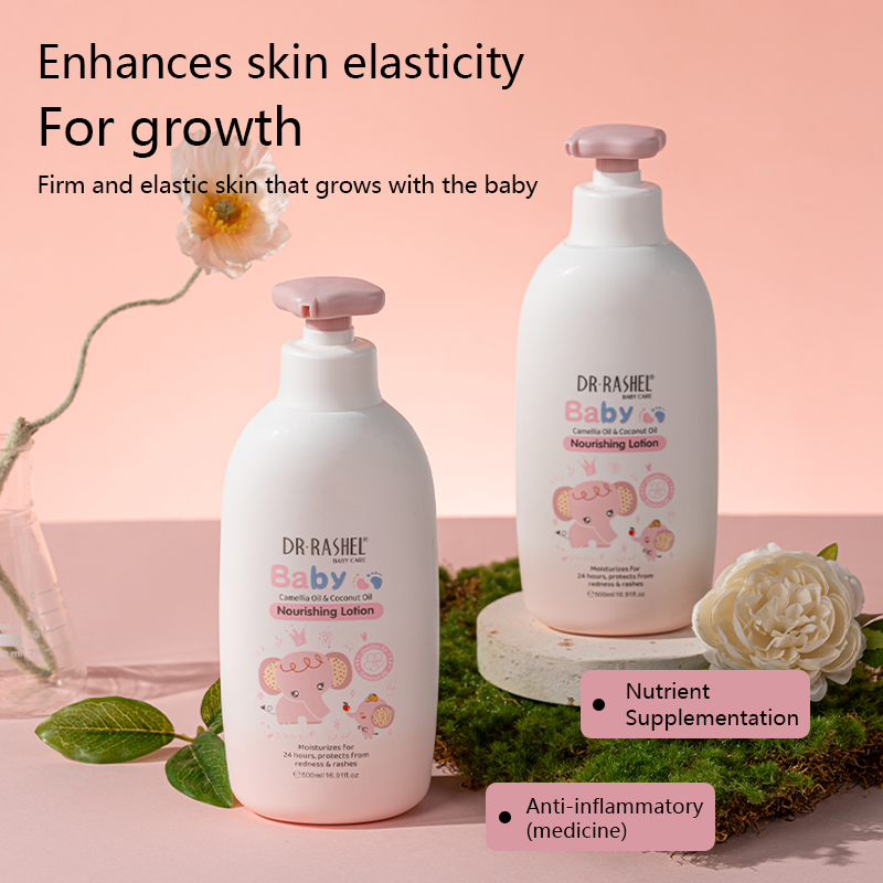 Dr Rashel 500ml New Hot Sale Baby Nourishing Lotion,Absorbs Quickly Not Stain Clothing Whitening Body Lotion
